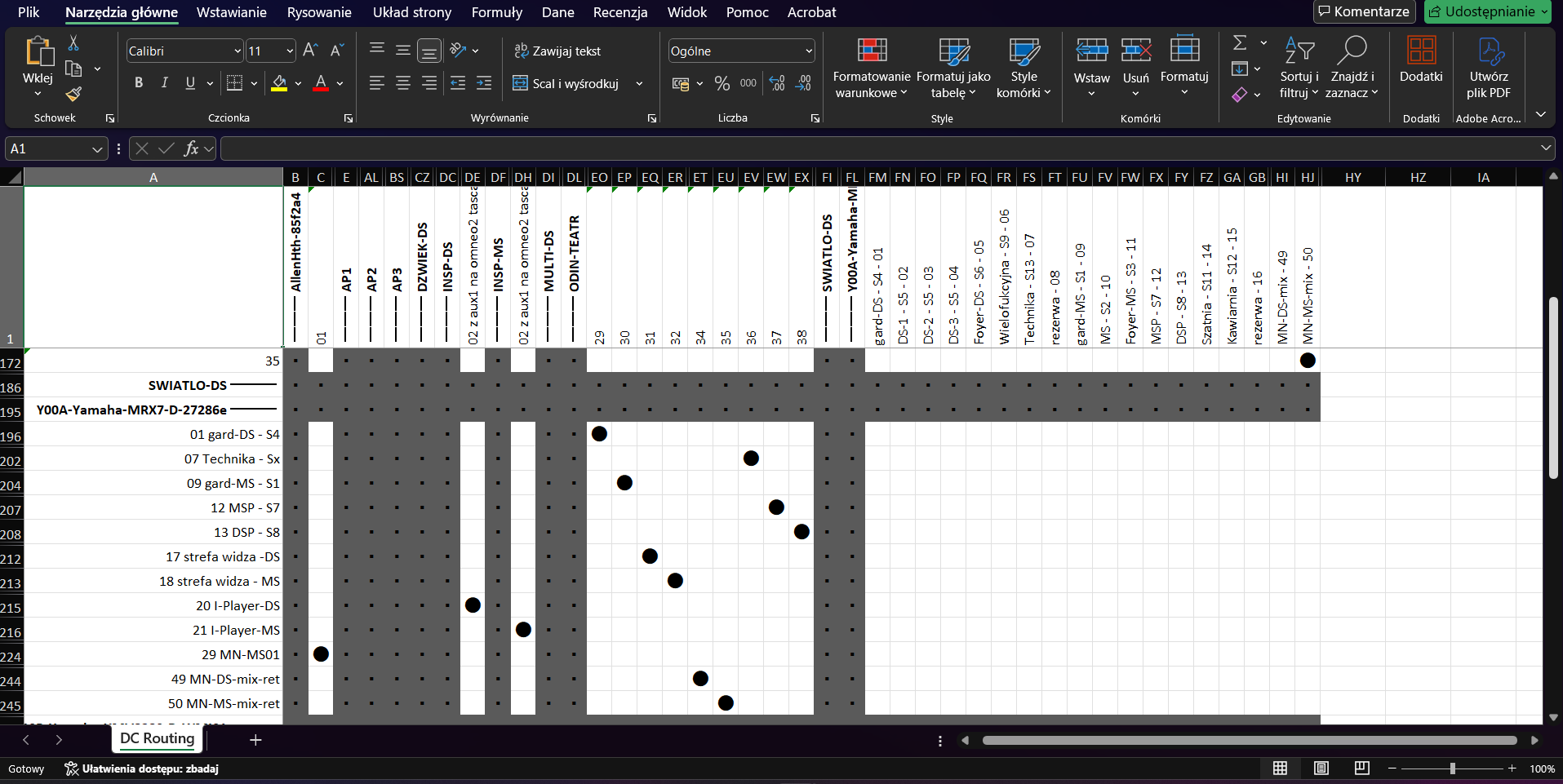 XLSX export OS